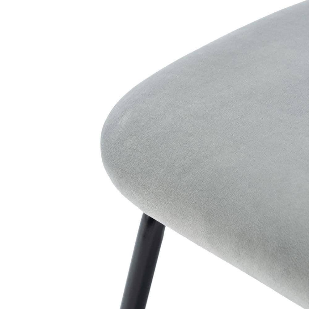 Chavelle Side Chair - ACH6205 - Set of 2 - Grey/Black - Safavieh