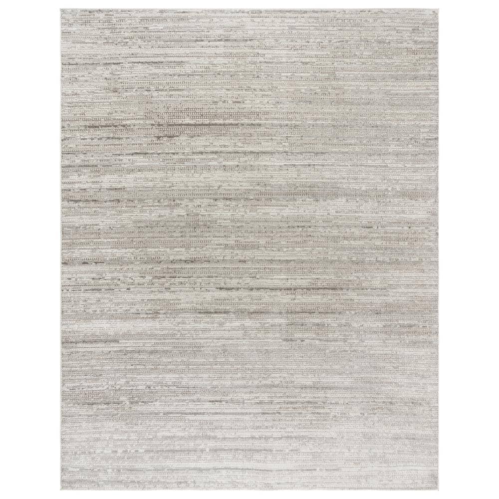 Adirondack ADR113 Machine Made Indoor Area Rug - Ivory/Silver - 6'x9' - Safavieh