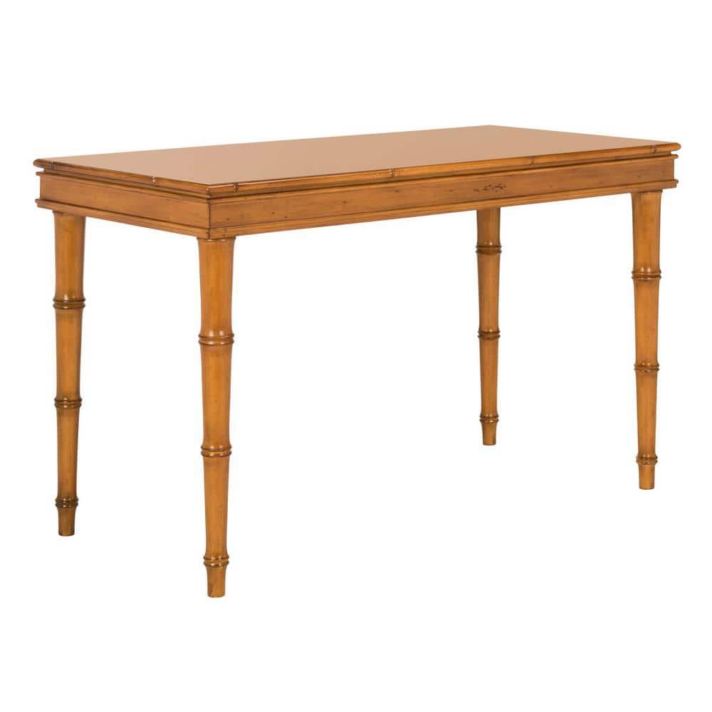 Noely  1 Drawer Writing Desk - DSK3500 - Brown - Safavieh