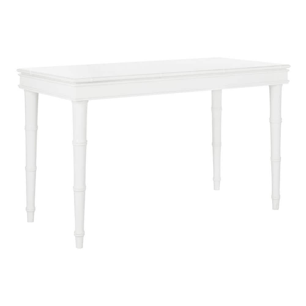 Noely Writing Desk - White/Gold Handle - Safavieh