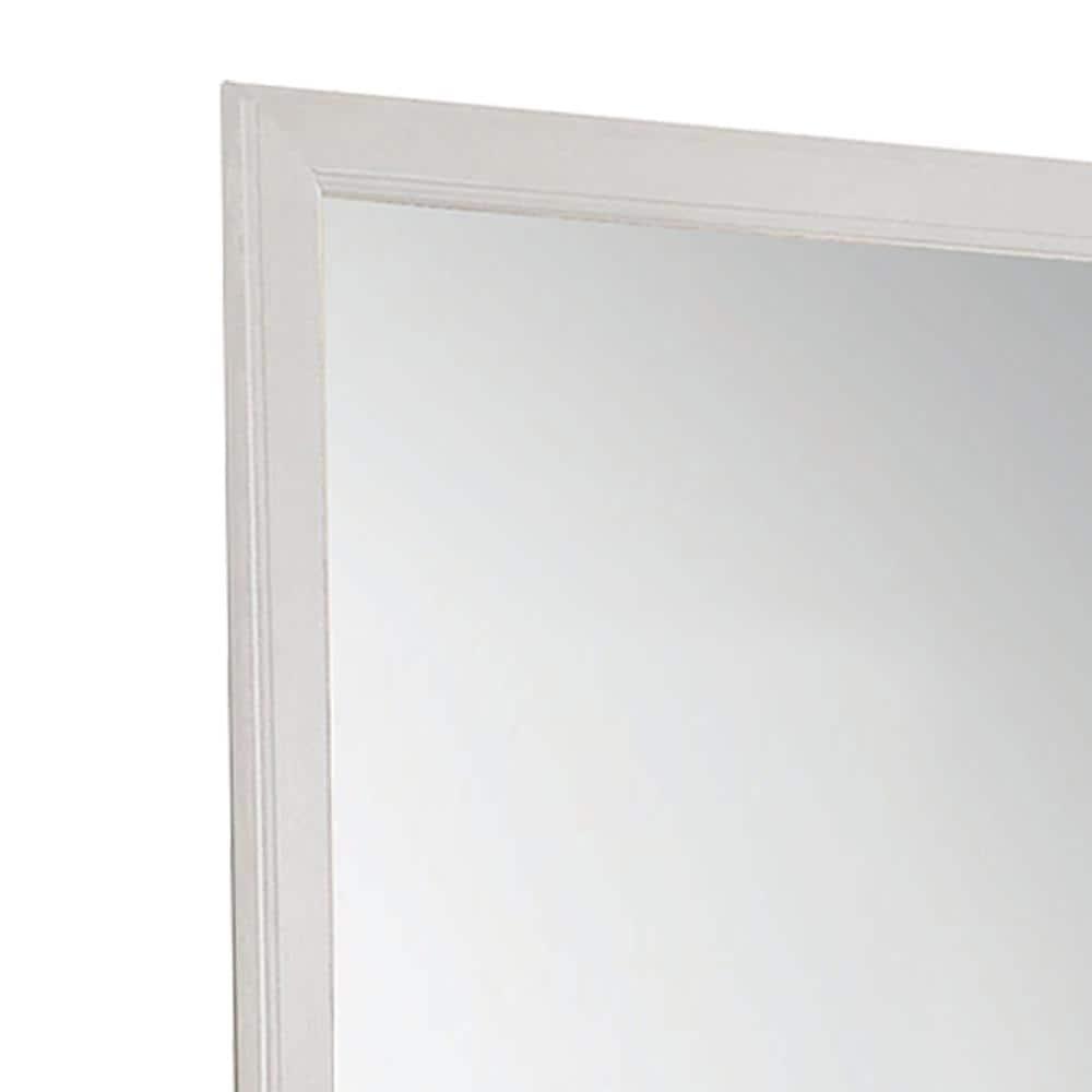 ACME Louis Philippe Wooden Frame Mirror, Multiple Colors
