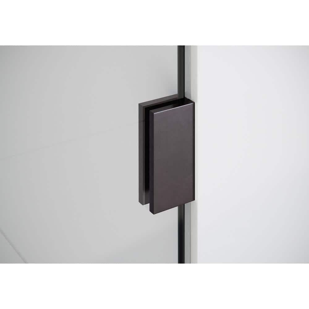 Vela 36 in. x 78 in. Fully Frameless Single Fixed Shower Panel