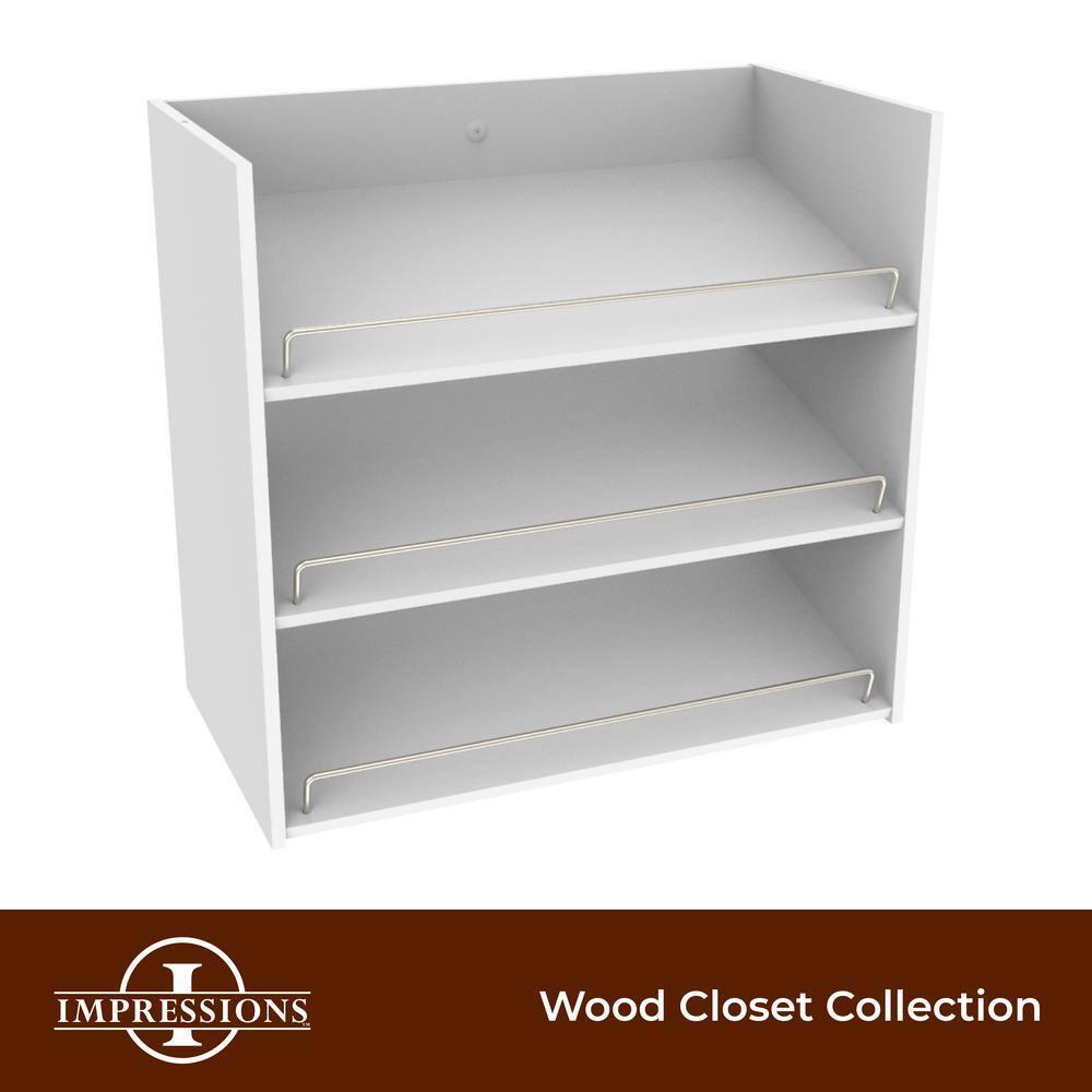 ClosetMaid Impressions 3-Shelf Shoe Organizer