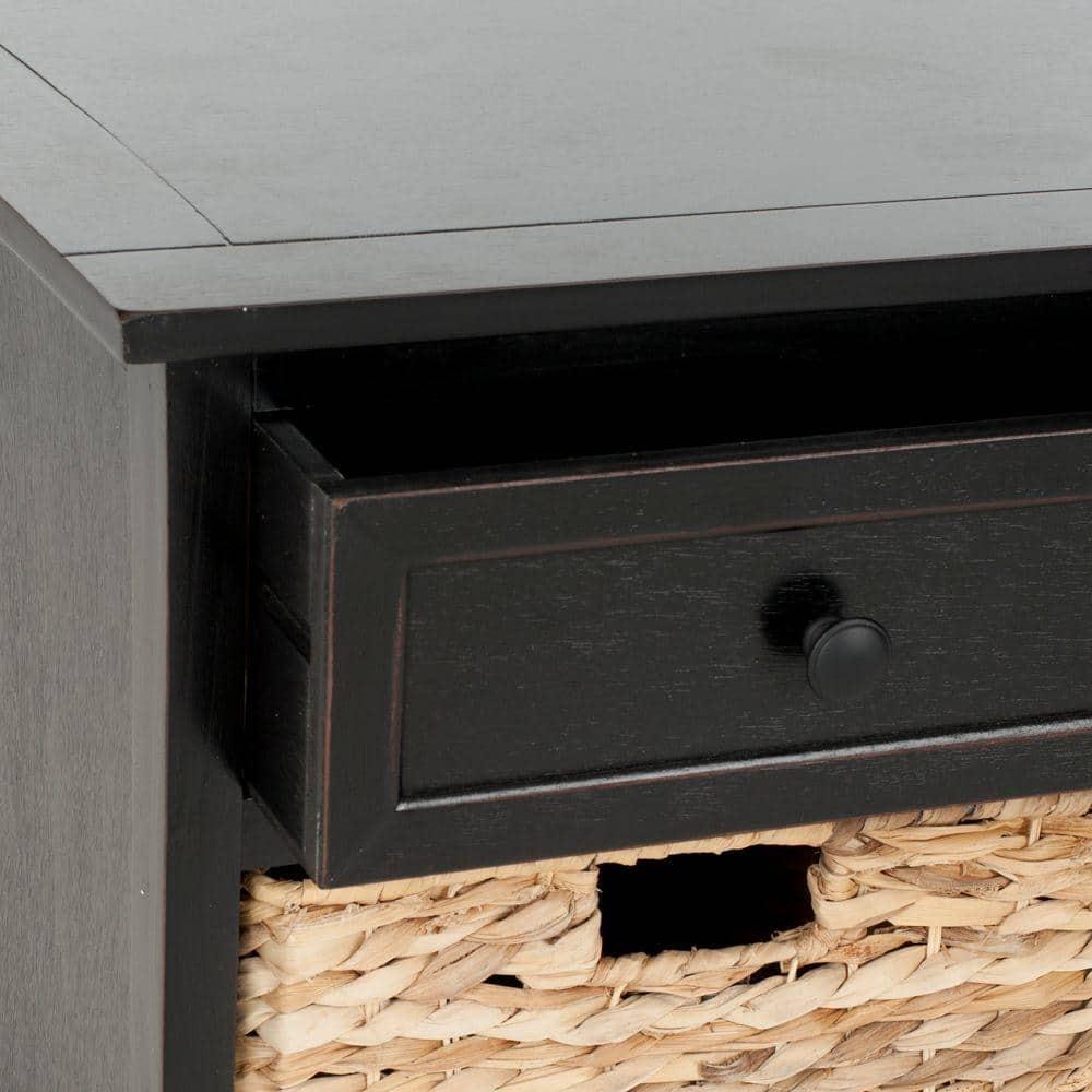 Adayla Solid Wood Drawers Storage Bench