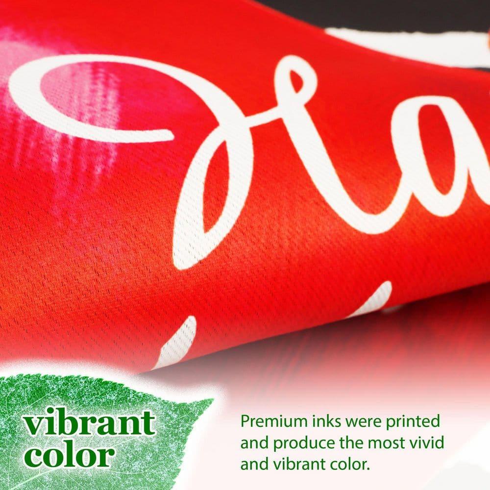 12x18 Inch Red Polyester Valentine's Day Garden Flag