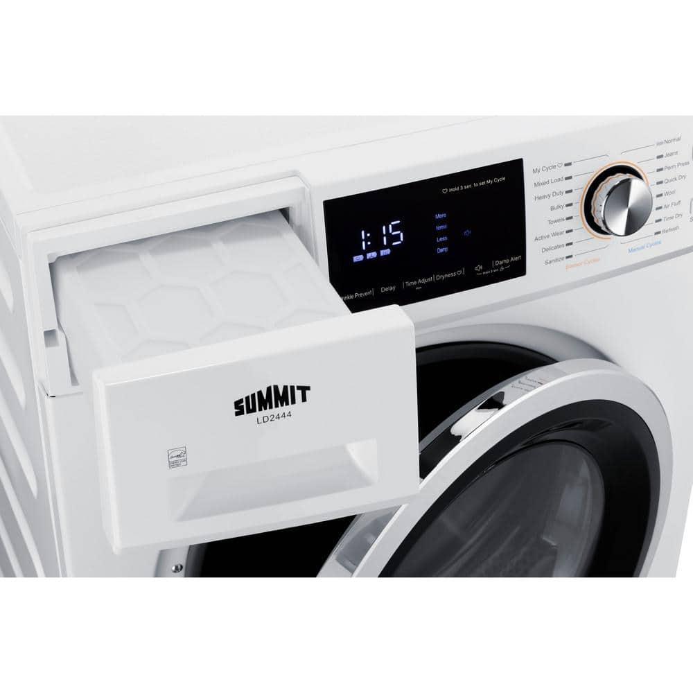 Summit Appliance Summit Appliance 4.4 Cubic Feet Ventless Electric Stackable Dryer LD2444
