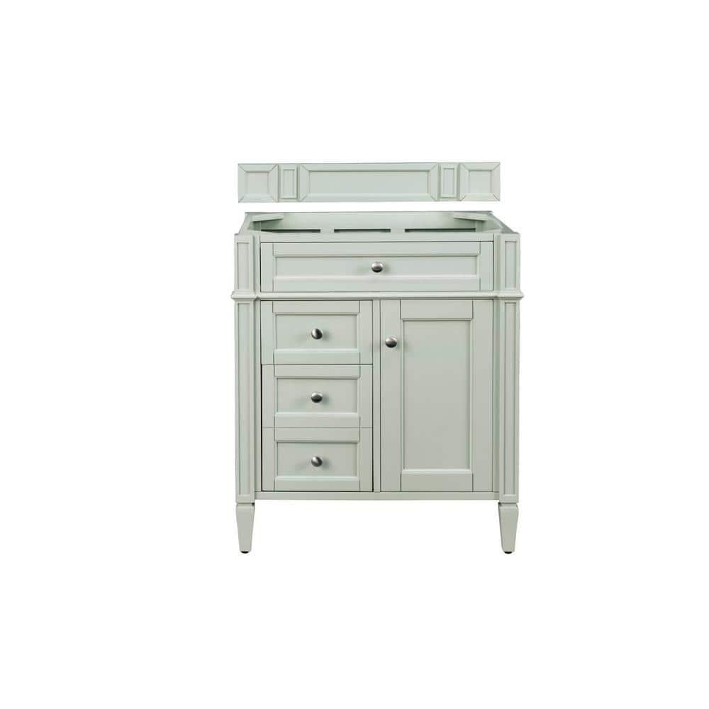 James Martin Furniture  30 in. Brittany Single Vanity, Sage Green