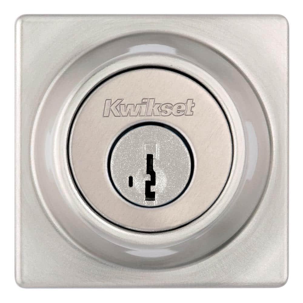660 SQT 15 SMT RCAL RCS K3 Contemporary 1-Cyl Deadbolt - Satin Nickel