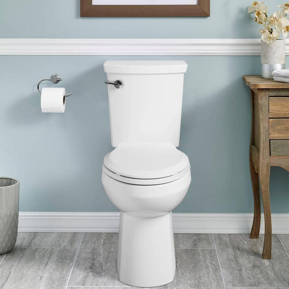 American Standard H2Option 1.1 Gallons GPF Elongated Comfort Height Floor Mounted Two-Piece Toilet (Seat Not Included)