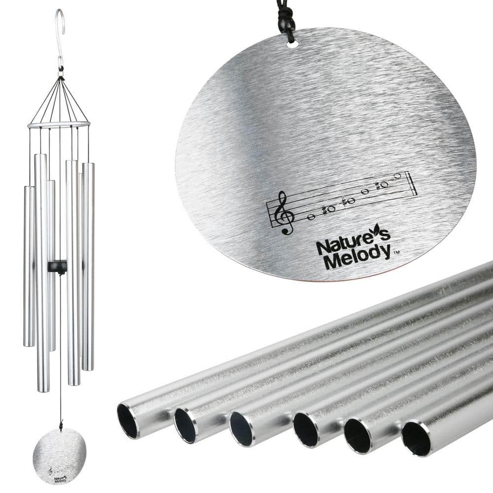 Nature's Melody Nature's Melody Tuned 6-Tube Outdoor Wind Chimes