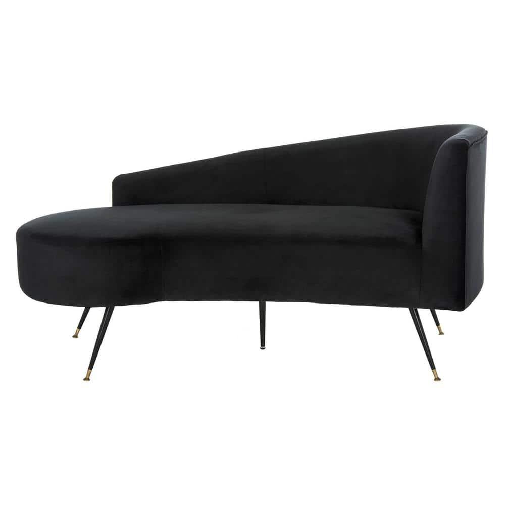 Evangeline Parisian Settee - Black - Safavieh.