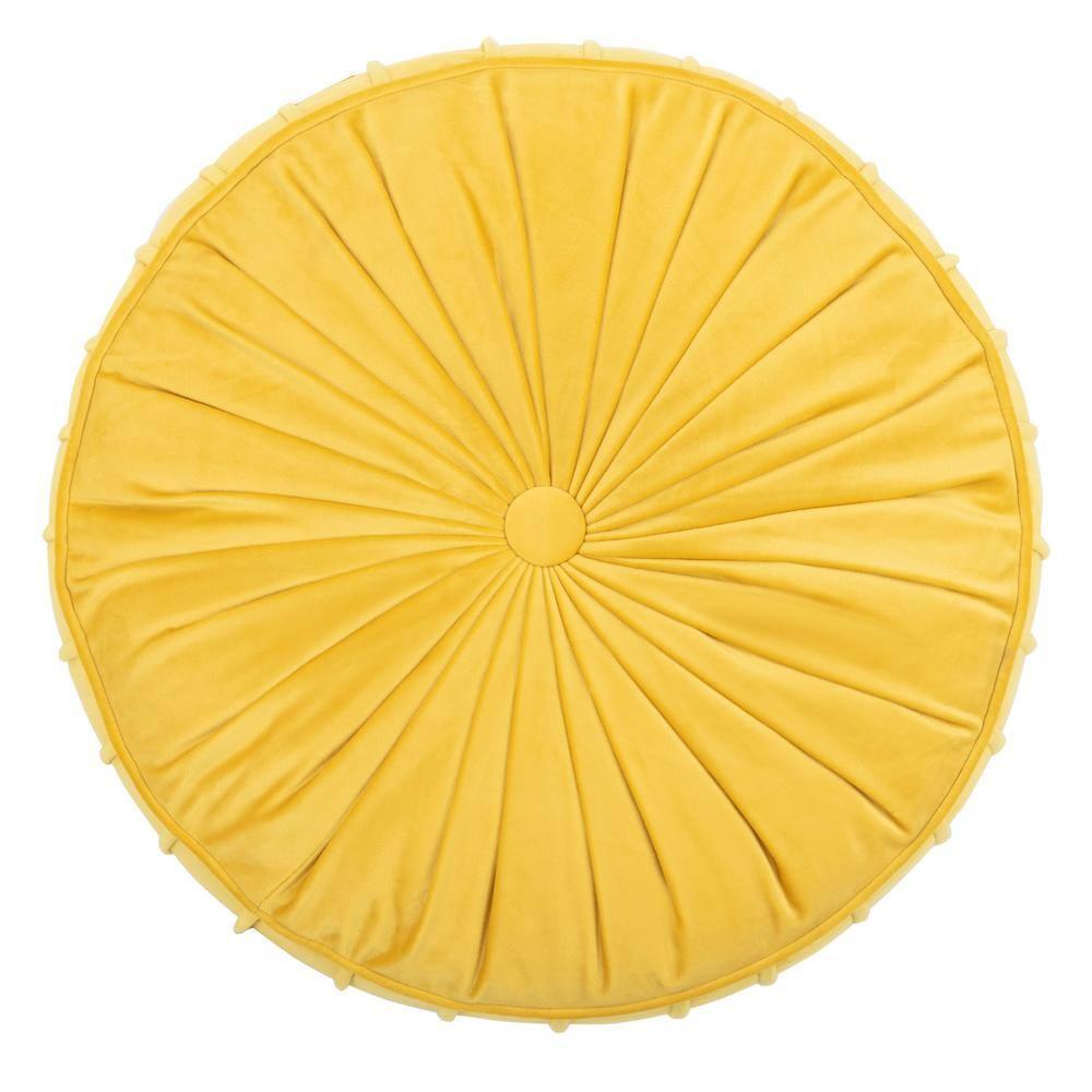 Clary Buttons Throw Pillow