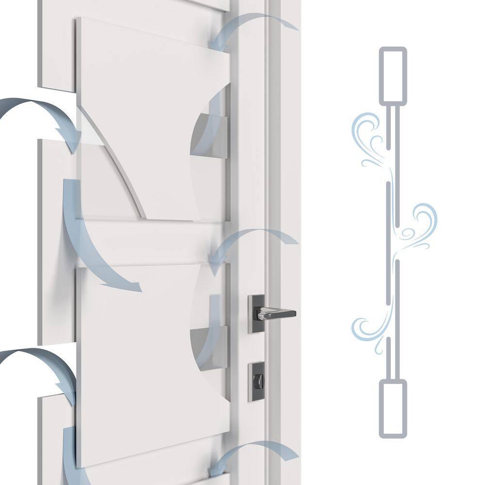 Belldinni Alba DIY-Friendly Single Prehung with Concealed Hinges Standard Door