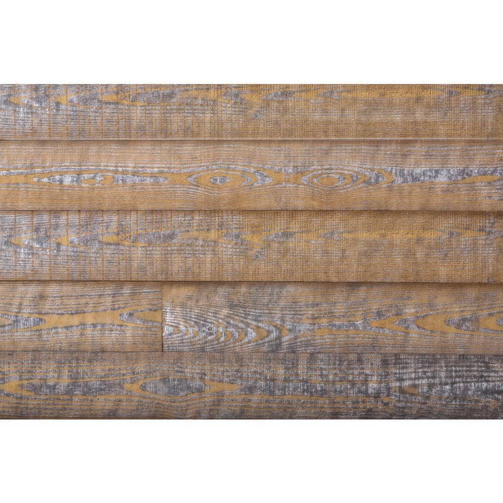 Thermo-Treated 1/4 in. x 5 in. x 4 ft. Barn Wood Wall Planks (10 sq. ft. 6-Pack)
