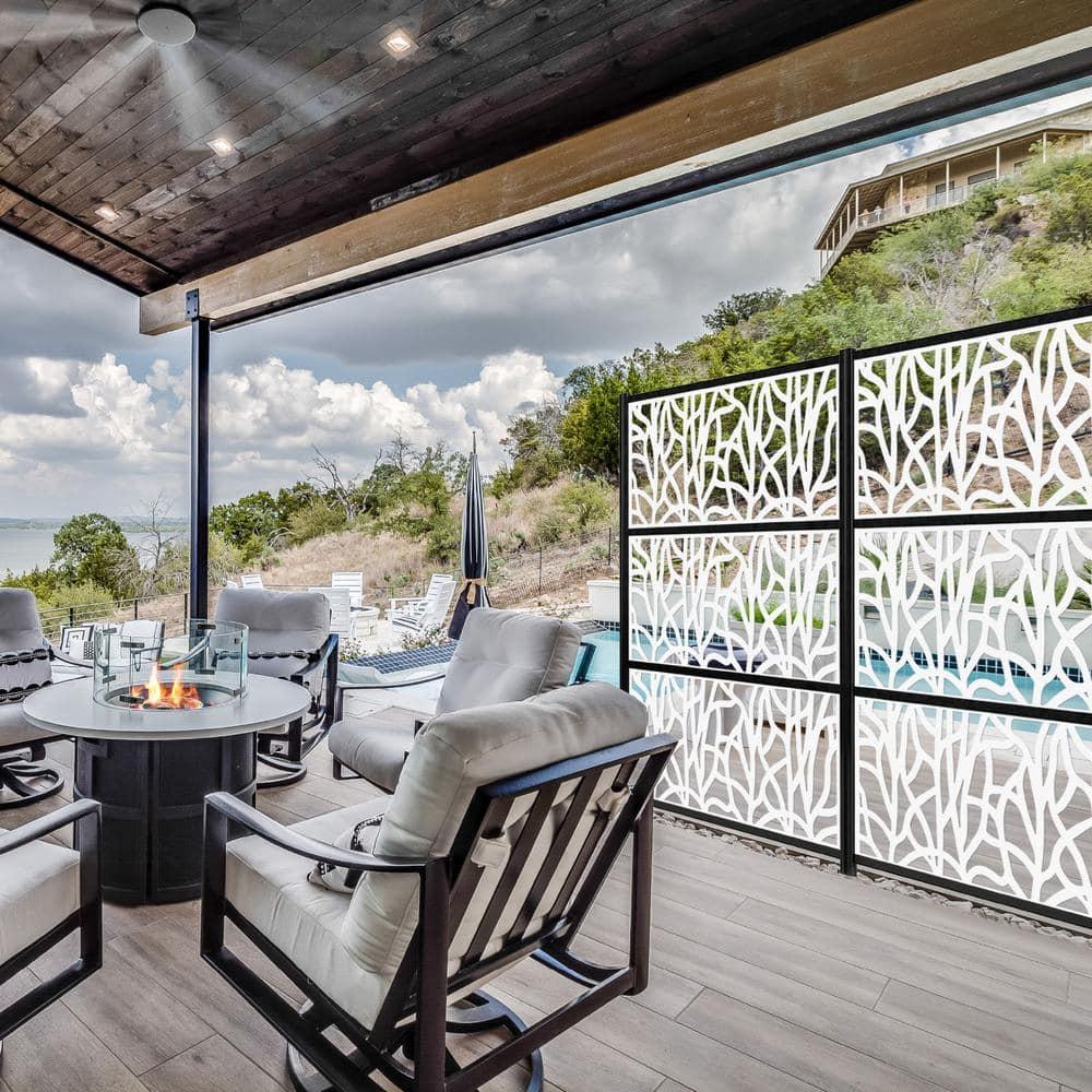 Grid Axcents 2 ft. H x 4 ft. W Polyethylene Privacy Screen