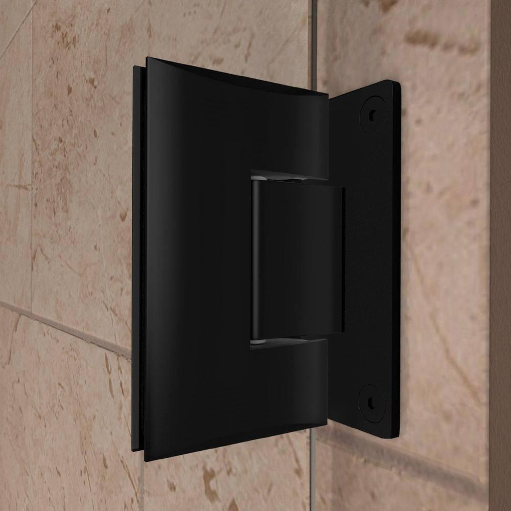 Unidoor 35" W x 72" H Frameless Shower Door with ClearMax Glass Treatment