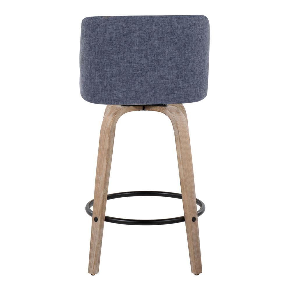 Toriano Swivel Upholstered Counter Stool
