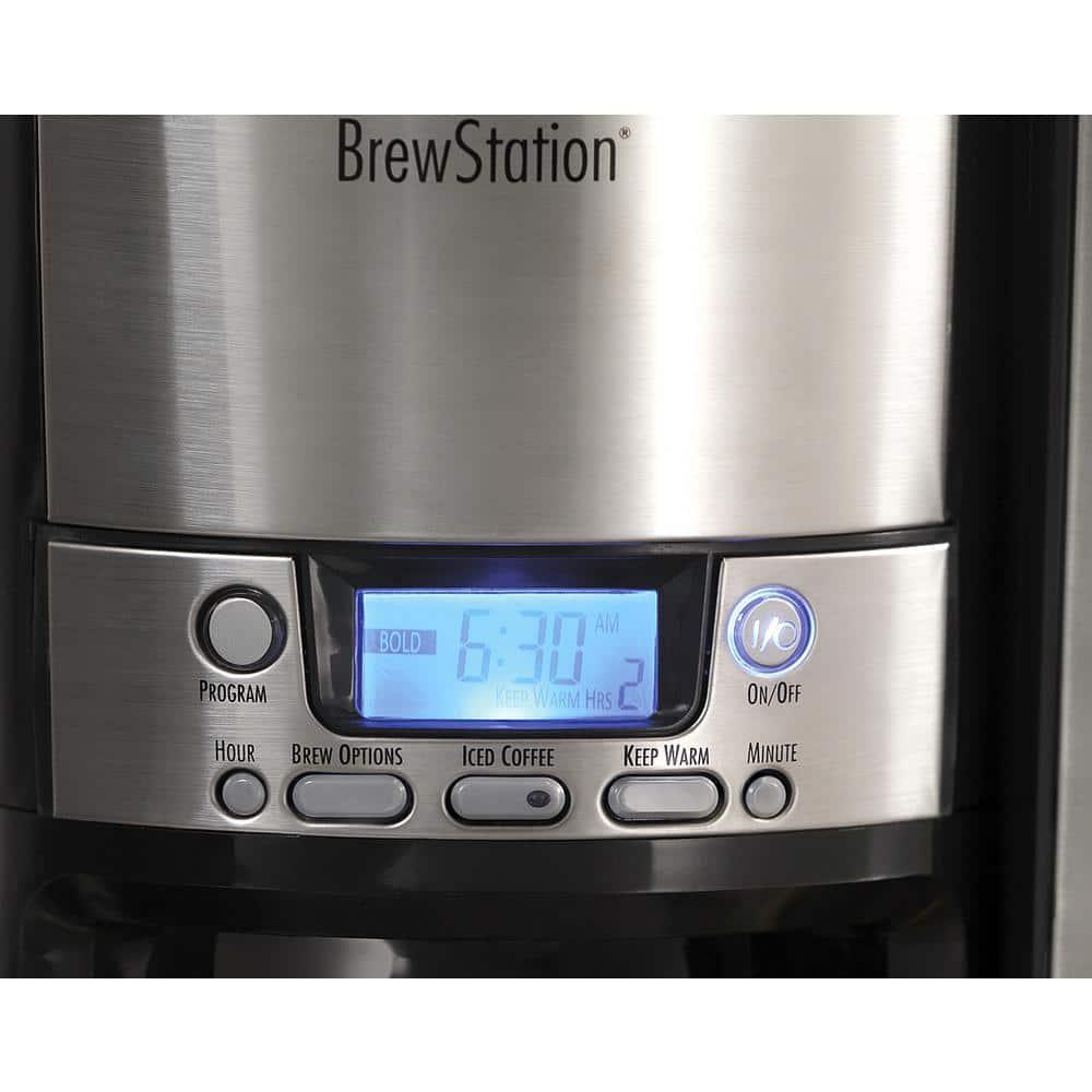 Hamilton Beach® Stainless Steel 12 Cup Dispensing Coffee Maker