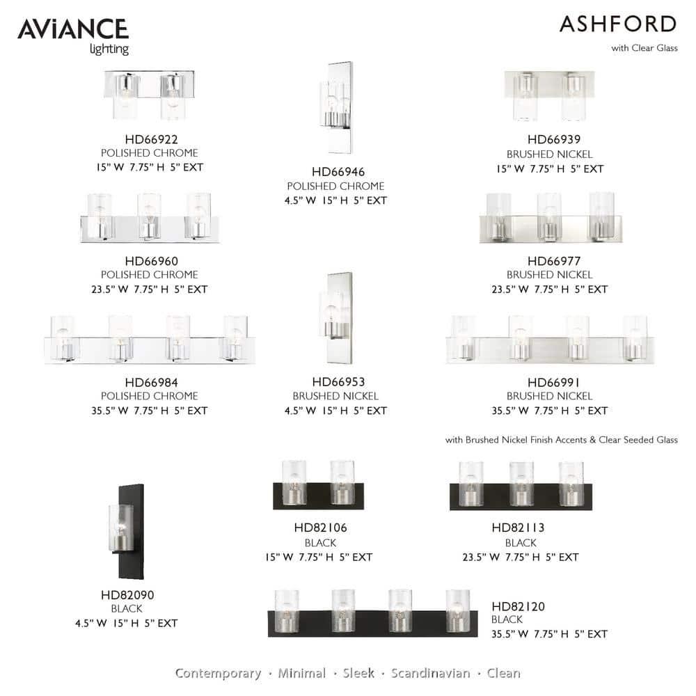 Livex Lighting Zurich 4 - Light Vanity in  Polished Chrome