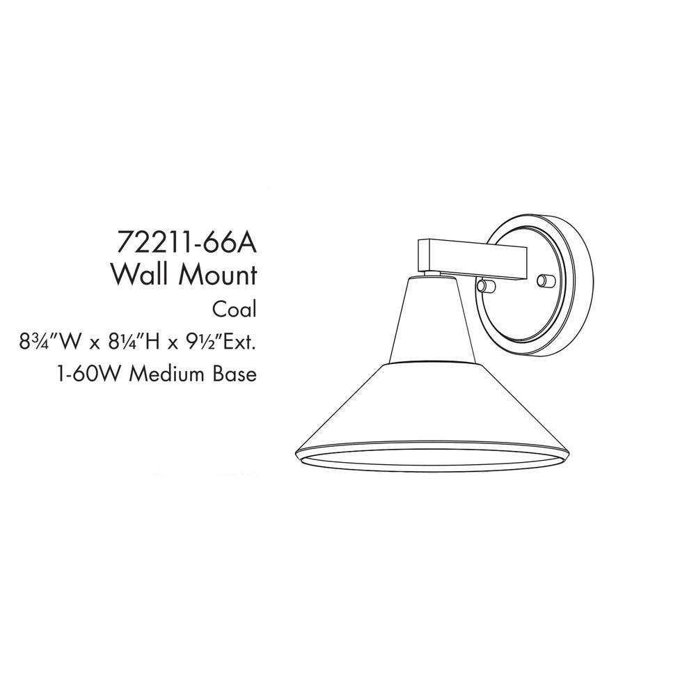 Bay Crest Aluminum Wall Light