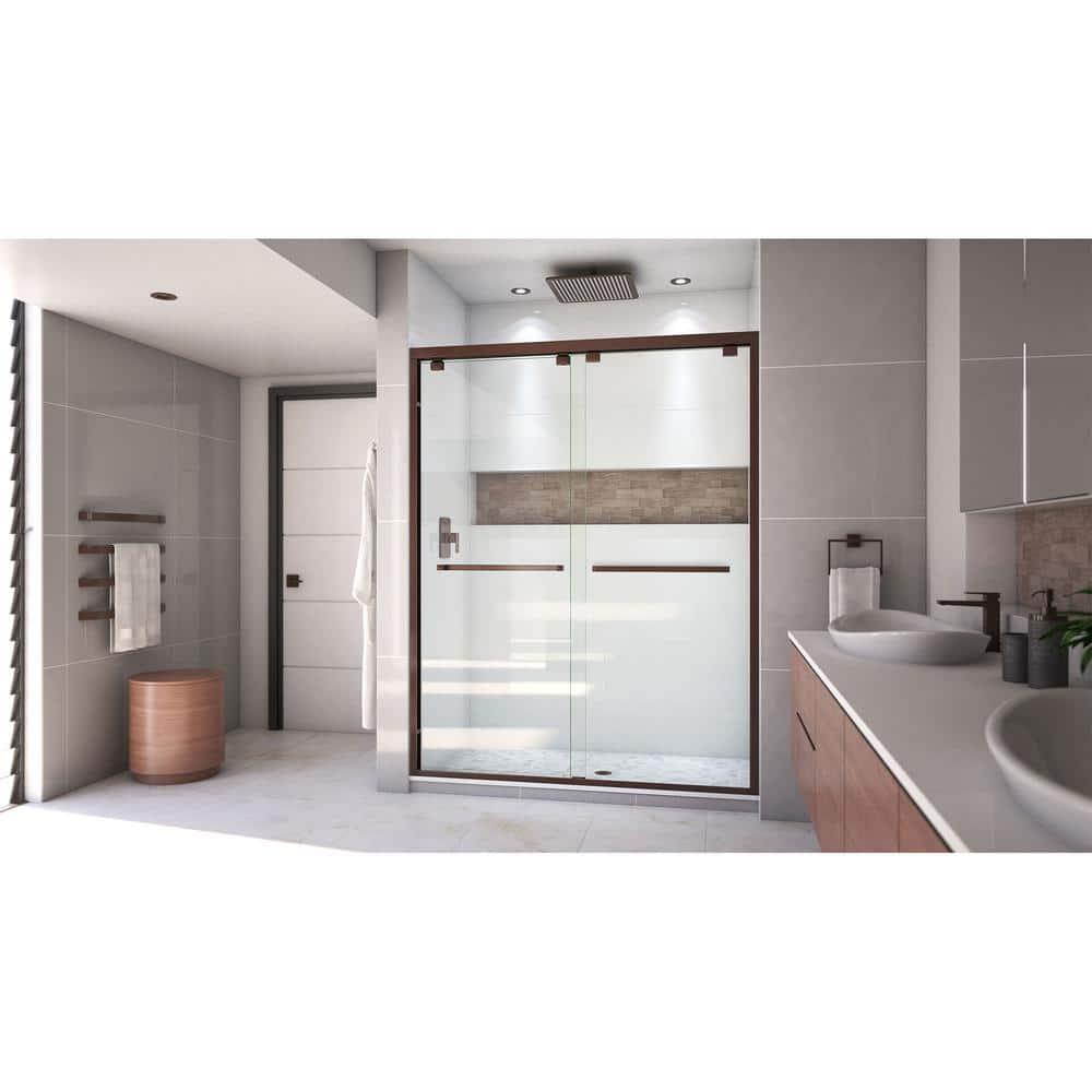 Encore 56" W x 76" H Bypass Shower Door with ClearMax™ Technology