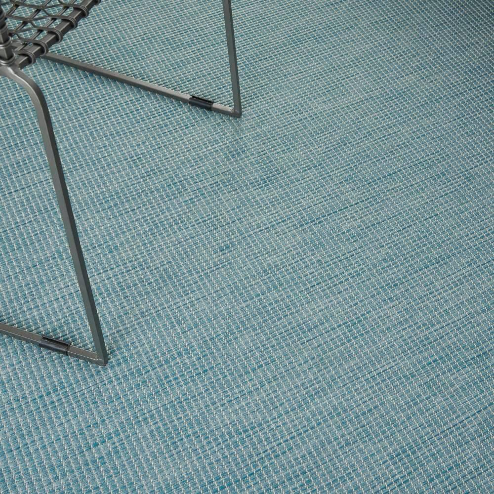Nourison Positano POS01 Indoor/outdoor Area Rug - Aqua 5' x 7'