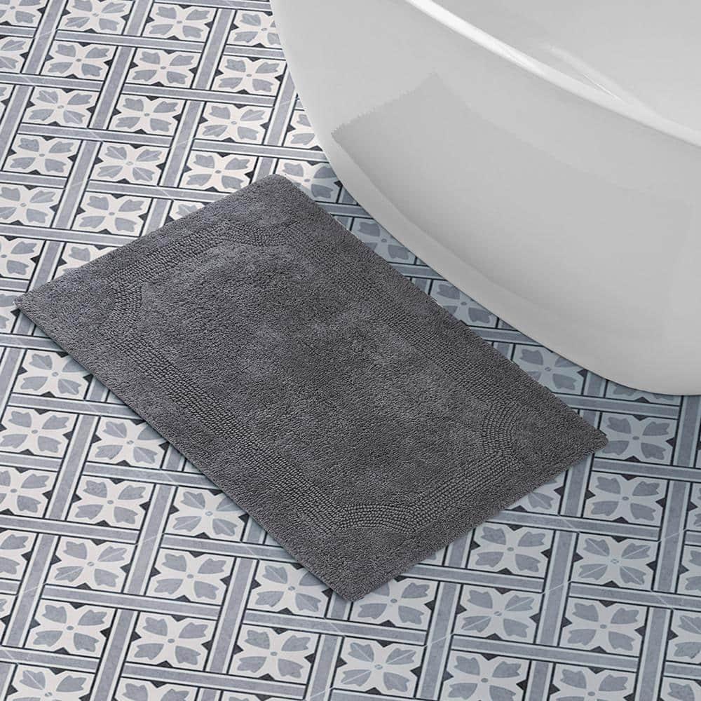 Laura Ashley Laura Ashley Reversible Cotton Bath Rug