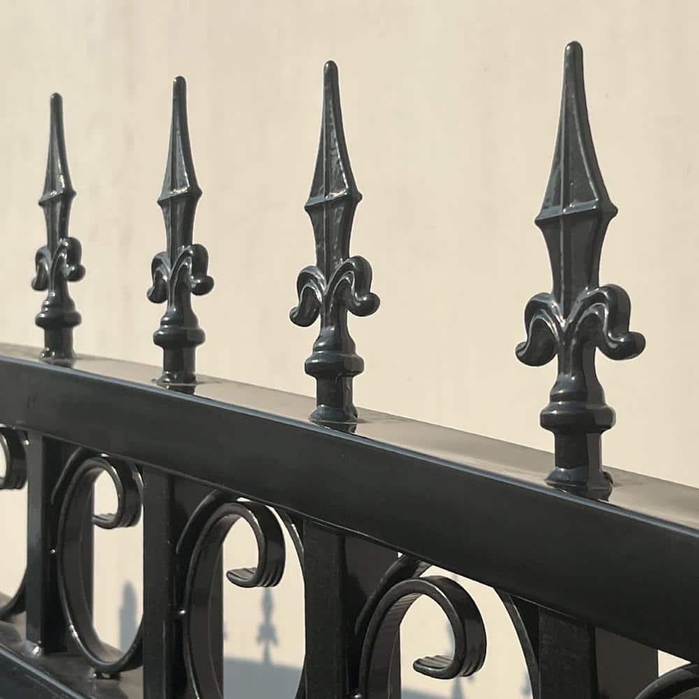 ALEKO Steel Dual Swing Driveway Gate - PRAGUE Style