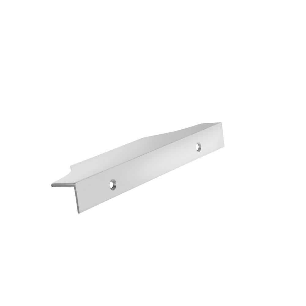 Extent 4-9/16 in. (116mm) Modern Polished Chrome Cabinet Edge Pull