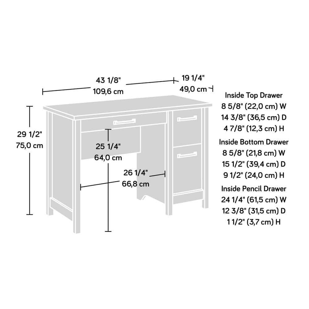 Gracie Oaks Lillehammer Writing Desk