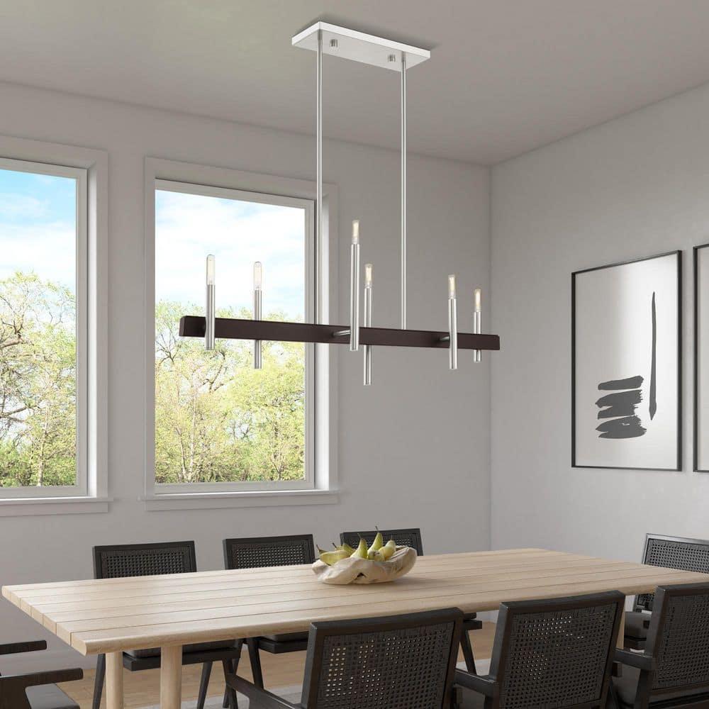 6 - Light Kitchen Island Chandelier