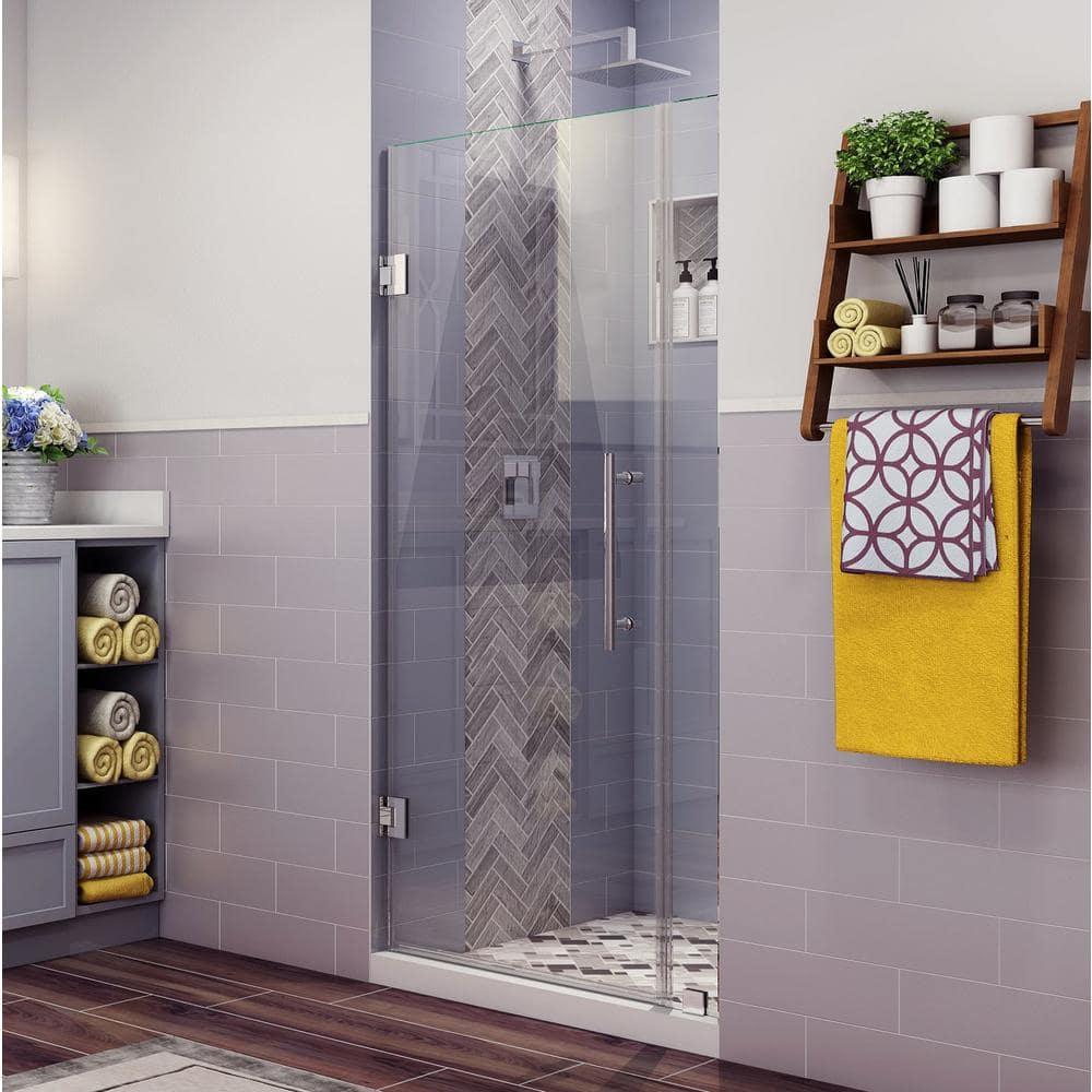Belmore 36 x 72 Hinged Frameless Shower Door