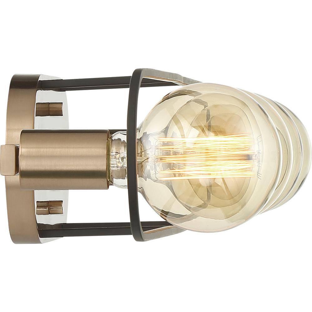 Nuvo Fixture, Vanity, Incandescent, 60W, 120V 60/6654
