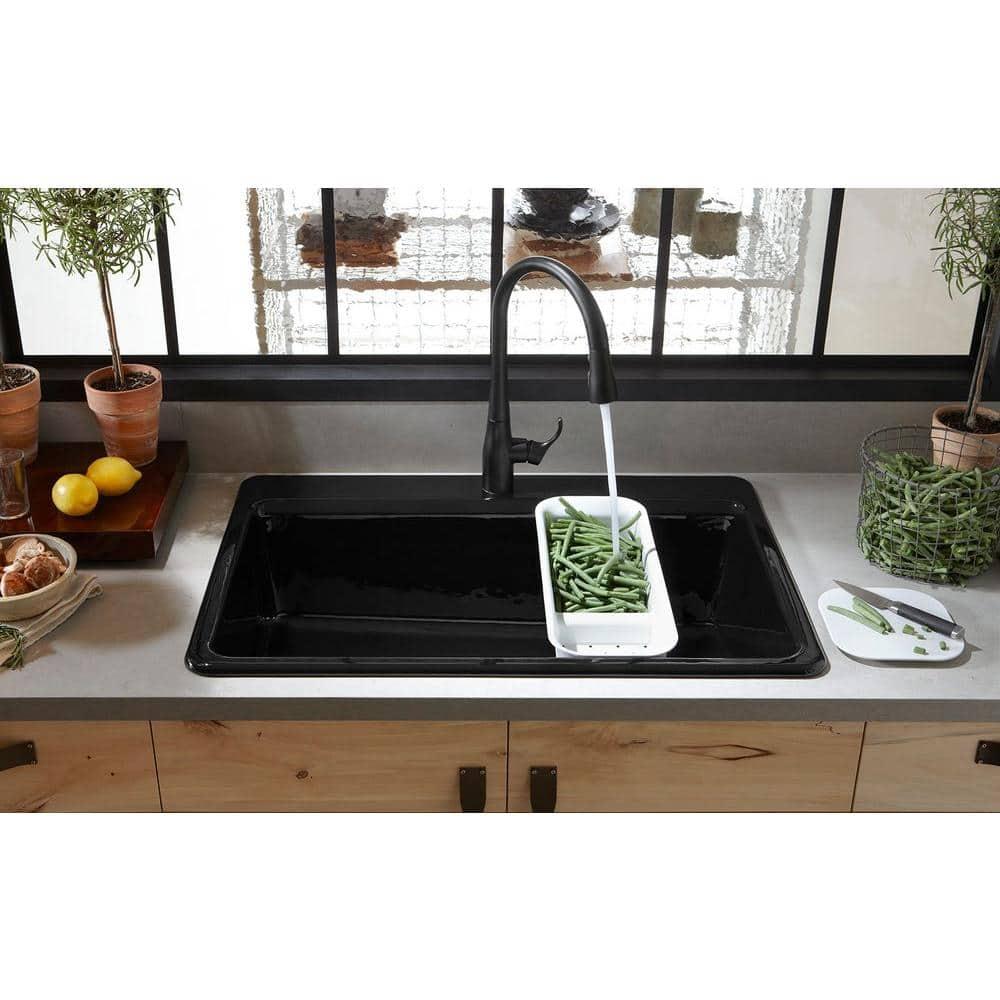 Riverby™ Single-Bowl Top-Mount Kitchen Snk with Accessories