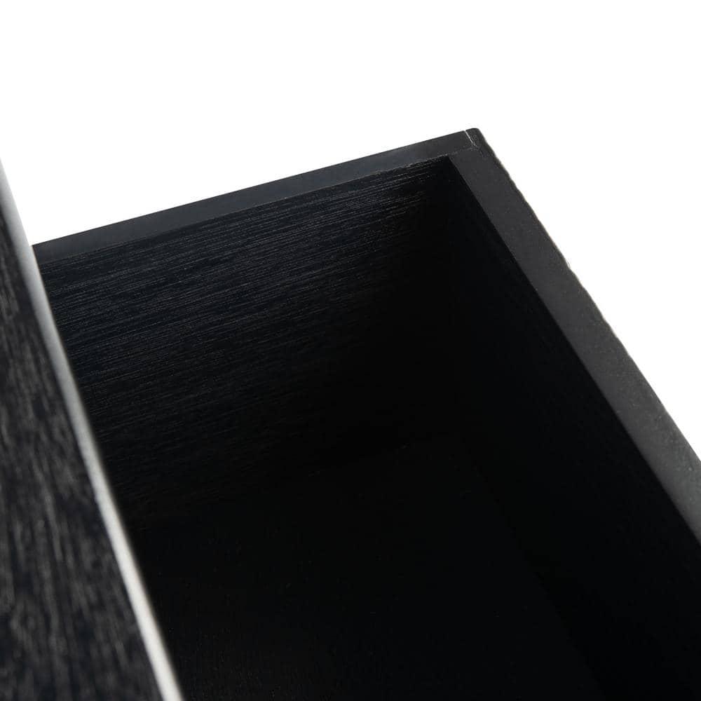 Ryder 2 Drawer Console Table - Black - Safavieh