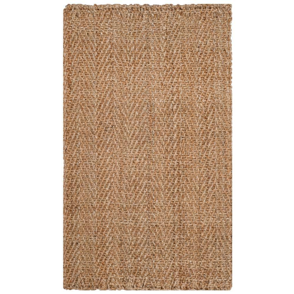 Natural Fiber Seagrass Solid Color Rug