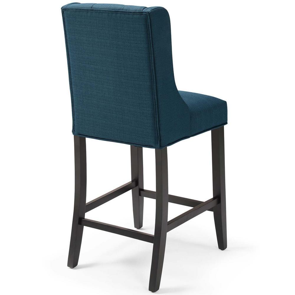 Modway Baronet Tufted Button Upholstered Fabric/Faux Leather Stool