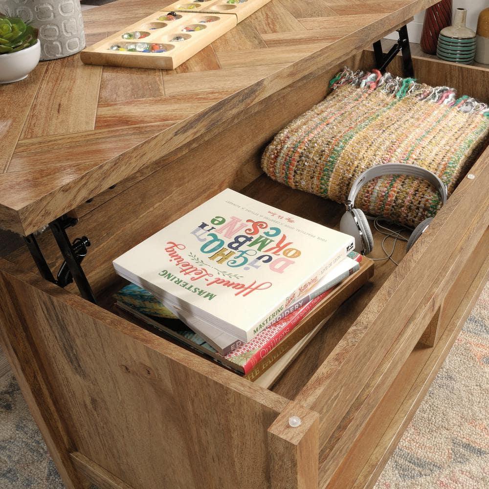 Sauder Cannery Bridge Coffee Table, Sindoori Mango Finish