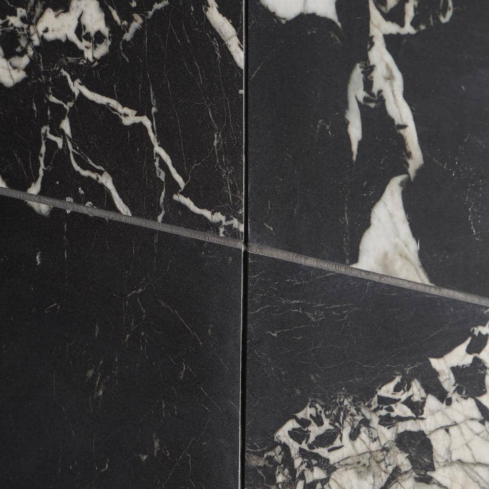Kasama 29.13 in. x 29.13 in. Polished Porcelain Marble Look Floor and Wall Tile (11.78Sq. Ft. /Case)