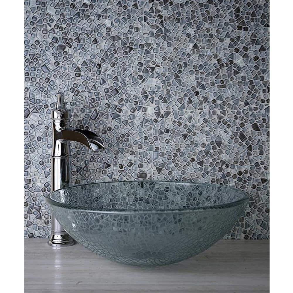 Glass Pebbles Mosaic Wall & Floor Tile