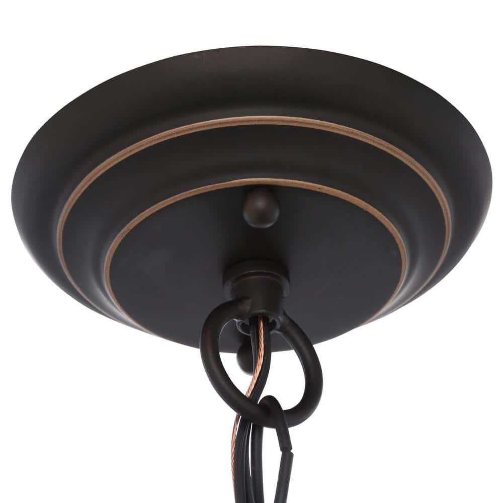 Iron Hill 4-Light Oil Rubbed Bronze Chandelier