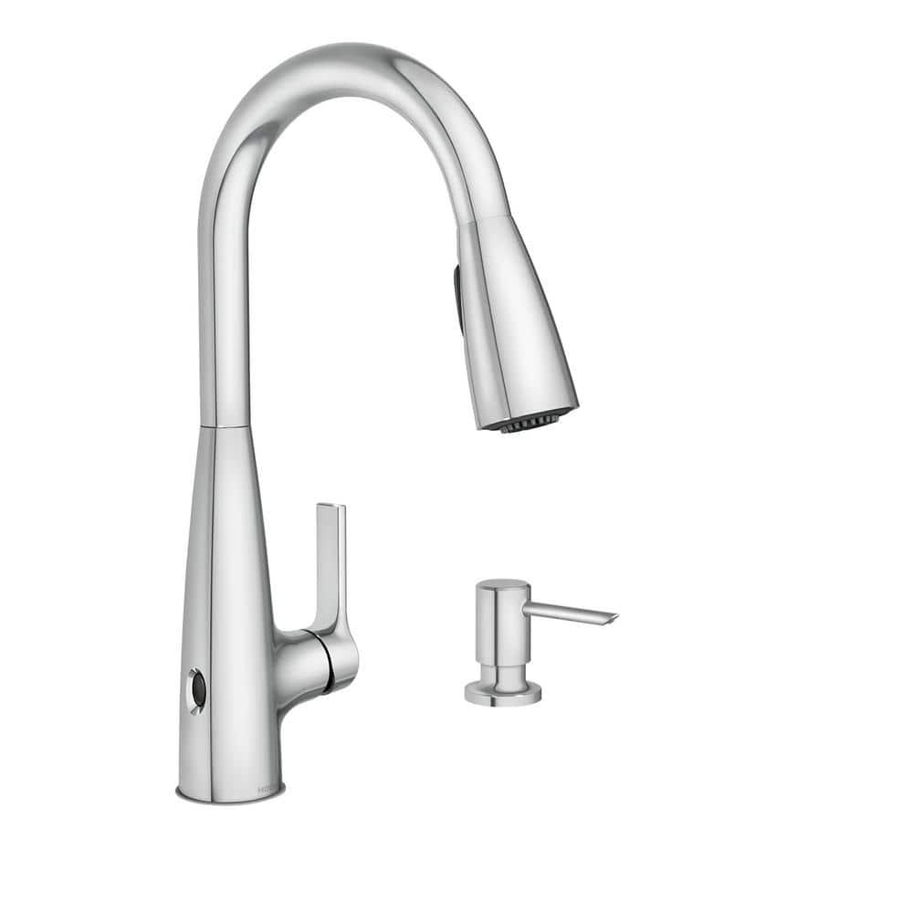 Haelyn Touchless Single-Handle Pulldown Sprayer Kitchen Faucet with MotionSense Wave and Power Clean