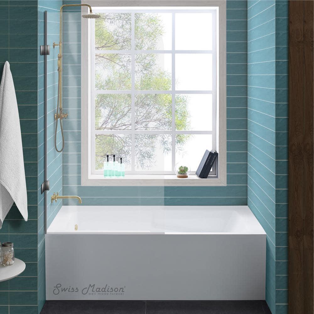 Voltaire 54" x 30" Alcove Bathtub with Apron