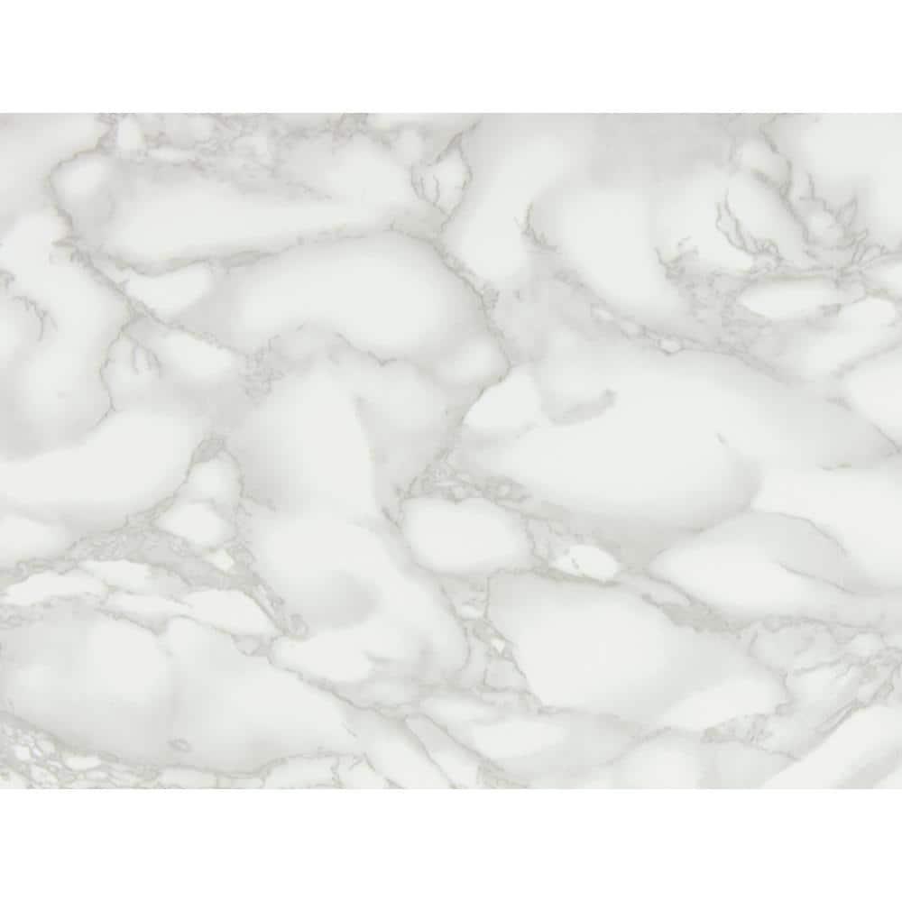Fablon FAB10099 590 x 17.71 in. Marble White Adhesive Film