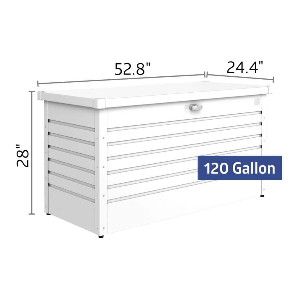 Biohort Biohort LeisureTime Water Resistant Metal Deck Box with Lock