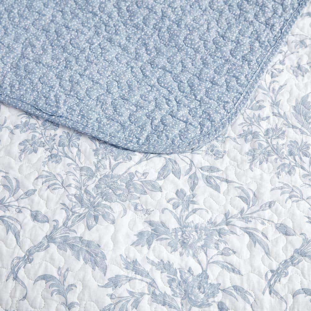 Laura Ashley Amberley Reversible Cotton Quilt Set