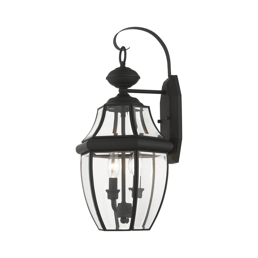 Livex Lighting Monterey 2 - Light Wall Light in  Black