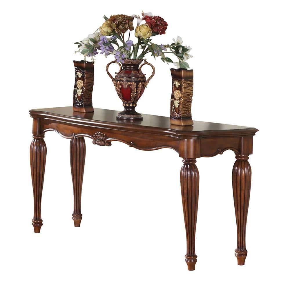 Acme Furniture Dreena Console Table Cherry Finish