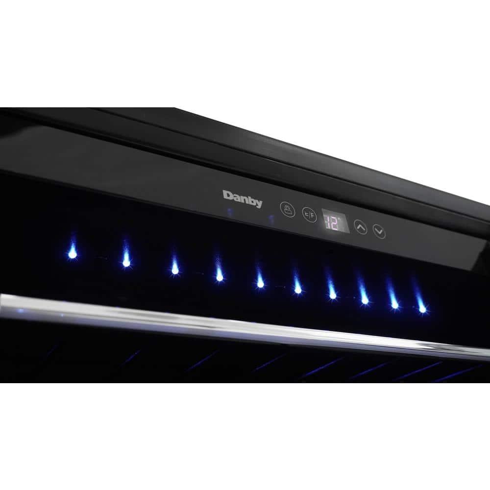 Danby Danby Single Zone 23.8'' Built-In 60 Bottle Wine Refrigerator with Reversible Door