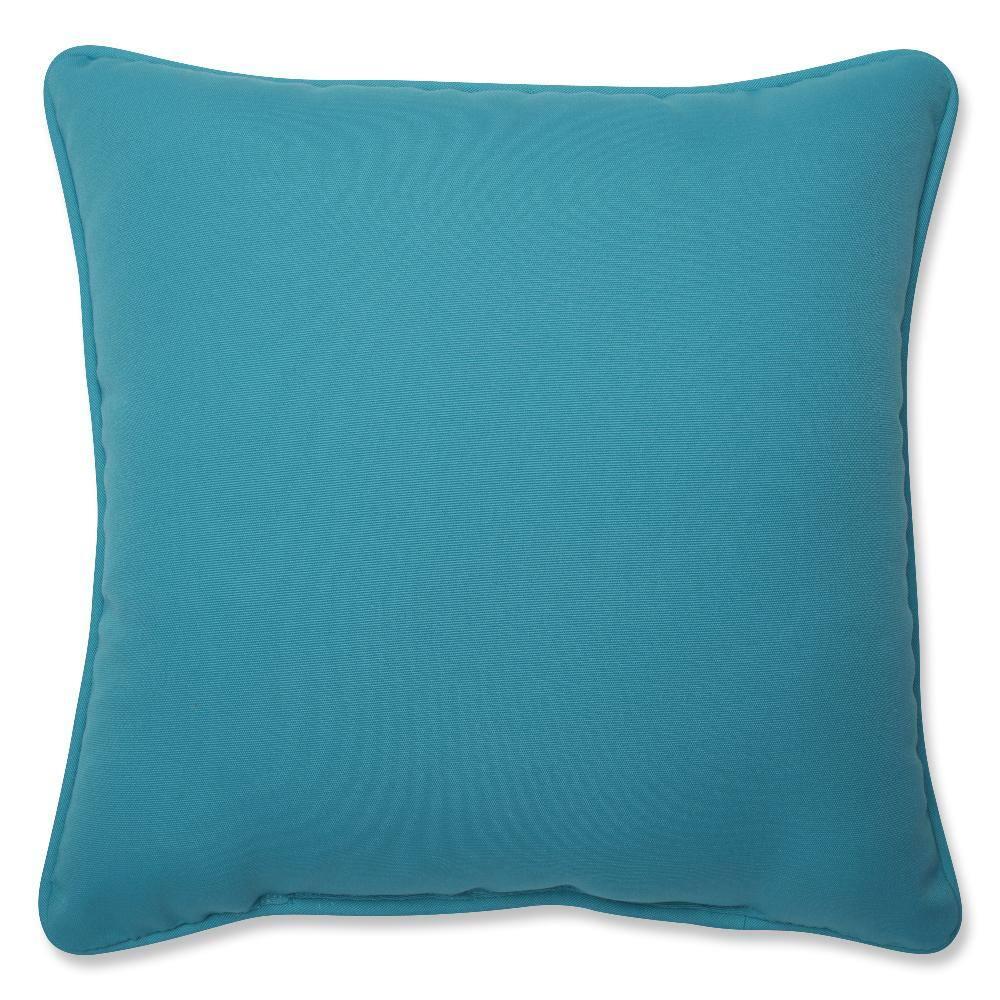 Allee Embroidered Indoor/Outdoor Reversible Throw Pillow